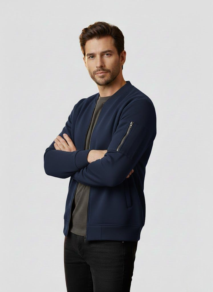 Classic Men’s Bomber Jacket - Image 7