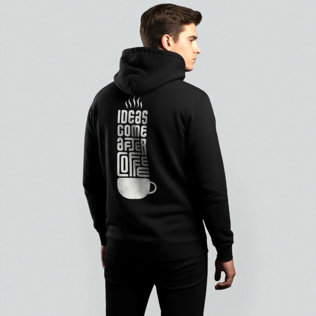 Coffee Quote Hoodie - Image 2