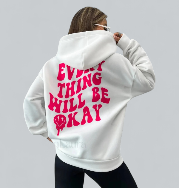 Trendy Quote Hoodie