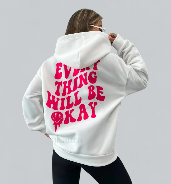 Trendy Quote Hoodie