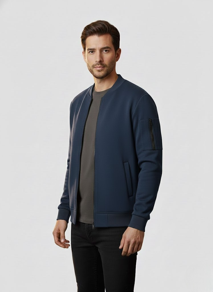 Classic Men’s Bomber Jacket - Image 8